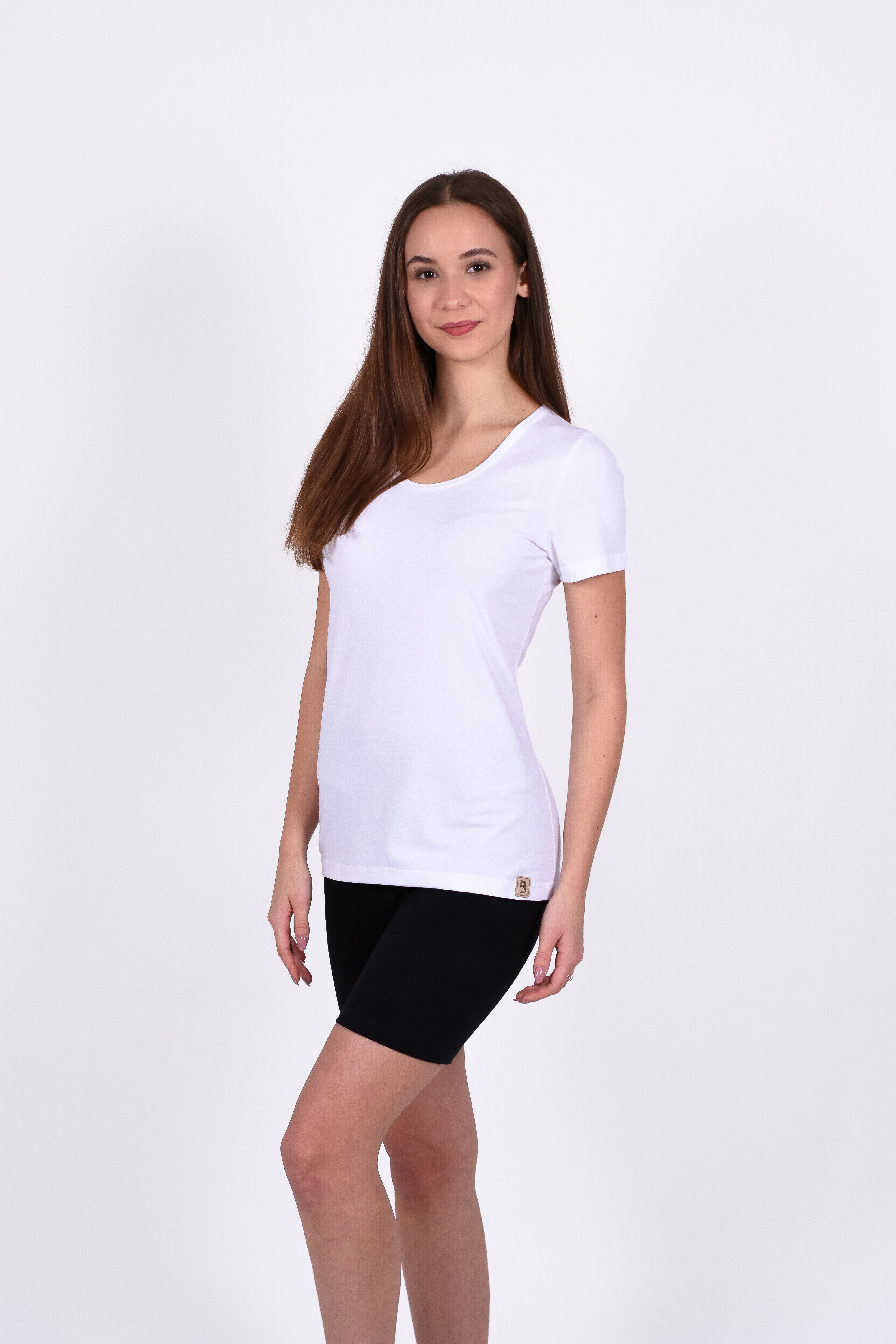 Tričko dámské KR tenké výstřih U Outlast® - bílá XXL