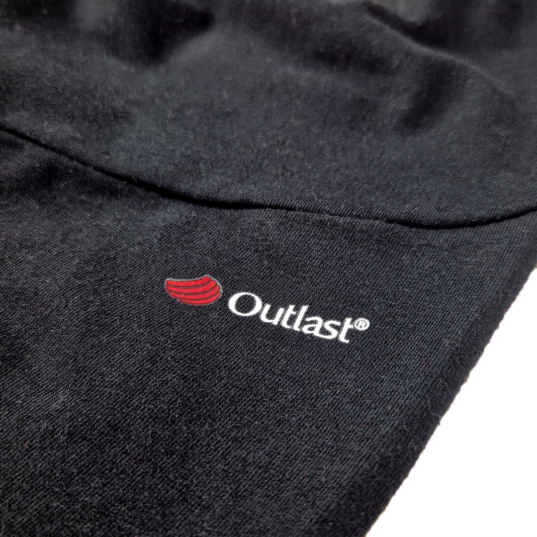 Legíny těhotenské smyk Outlast® - černá M