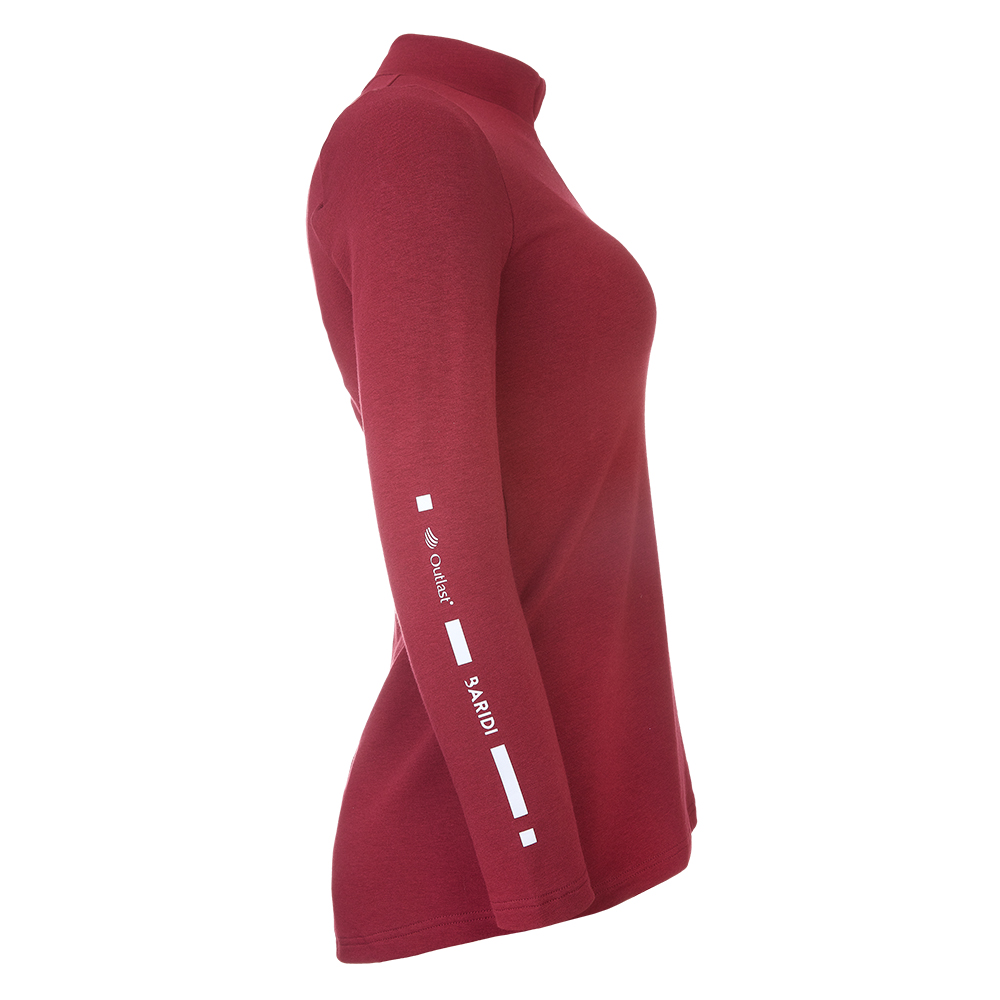 Mikina dámská smyk Outlast® - bordó XXL