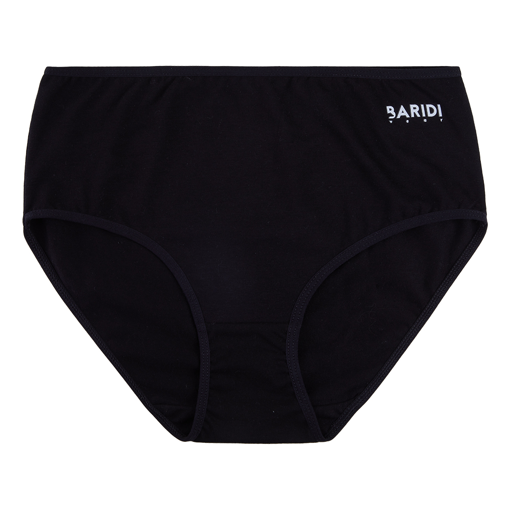 Kalhotky tenké do pasu Outlast® - černá M