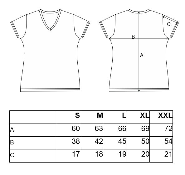 Tričko dámské KR tenké výstřih V Outlast® - tm.starorůžová XL