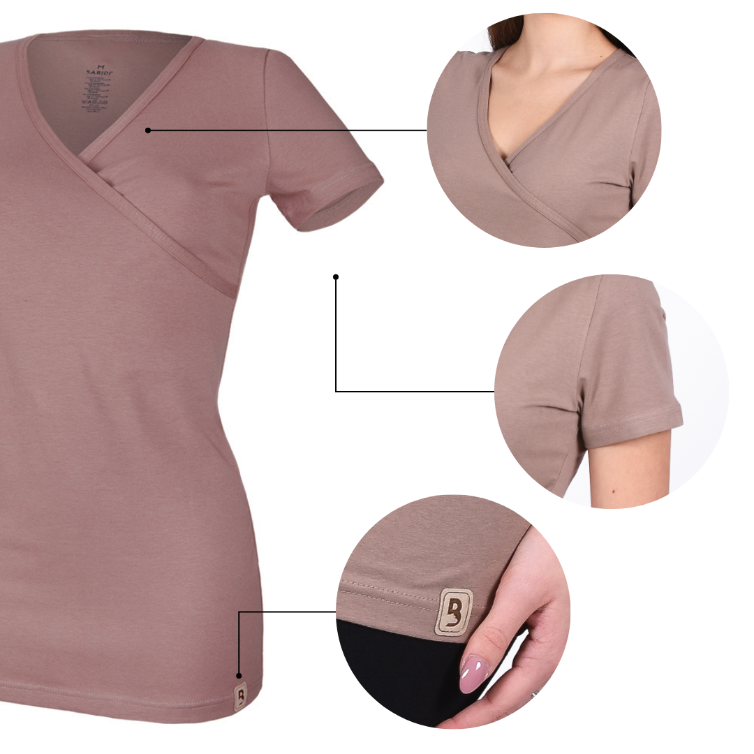 Tričko dámské KR tenké Outlast® - oříšková M