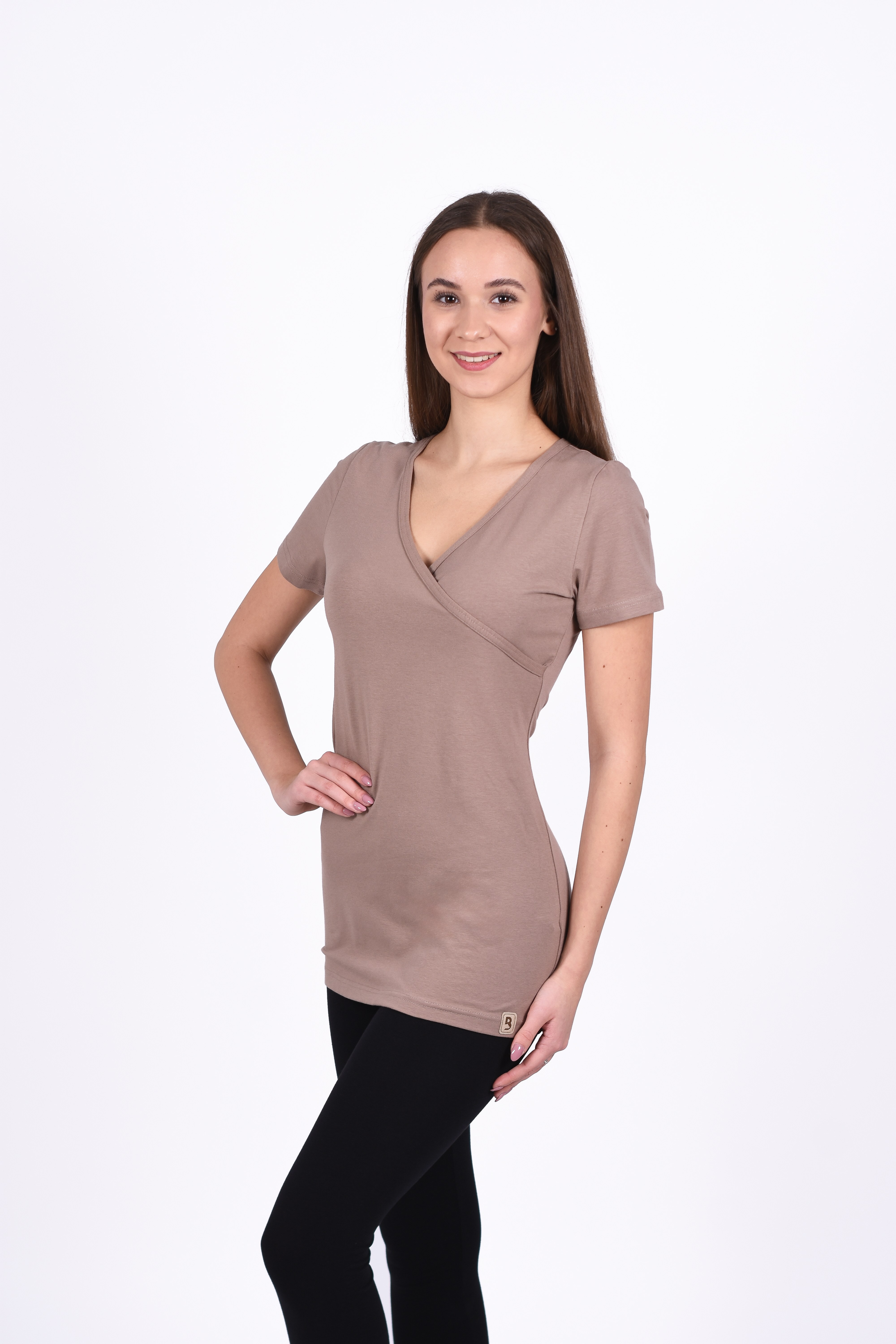 Tričko dámské KR tenké Outlast® - oříšková M